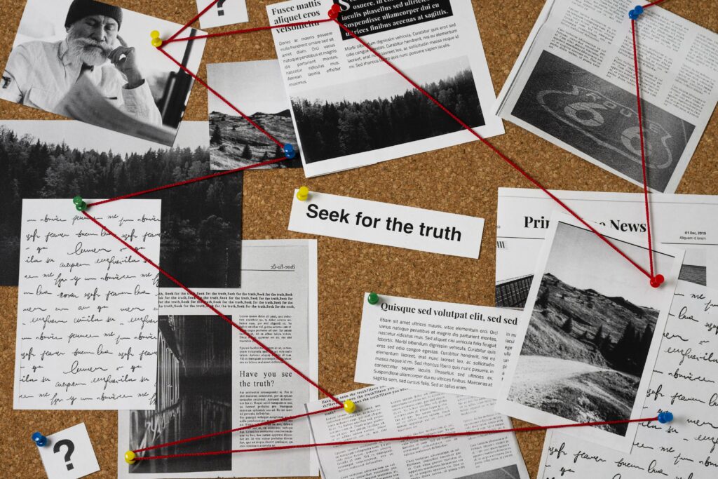truth-concept-composition-detective-desk